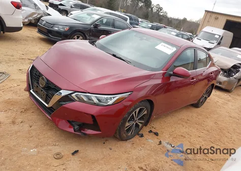 2020 Nissan Sentra Sv Xtronic Cvt from USA, damaged, VIN 3N1AB8CV7LY266908